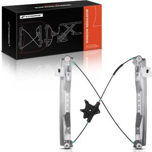 A-Premium Front Passenger Side Power Window Regulator Without Motor Fit for Dodge Grand Caravan 2008-2020, Chrysler Town & Country 2008-2016, Volkswagen Routan 2009-2014, Ram C/V 2012-2015