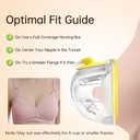 Hands-Free Collection Cups Compatible with Spectra S1 S2 S9, Replace Breast Pump Kits Compatible with Spectra Breast Pumps, 27mm Flange + 17/19/21/24mm Inserts