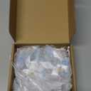 12 Pcs Baptism Favors for Guests Epoxy Cross Fridge Magnets First Communion Cross with Flower Christian Souvenirs Gift for Baptism Christening Baby Shower Party Family Gathering (Blue)