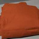 Amazon Basics Lightweight Super Soft Easy Care Microfiber 4-Piece Bed Sheet Set, King, Brick, Solid