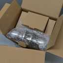 BESTTEN 3 Pack Keyed Alike Exterior Door Knobs and Single Cylinder Deadbolts Combo Set, Satin Nickel Entry Door Knobs with Locks and Keys for Entrance and Front Door