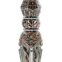 Wand Dice Spinner for Dungeons and Dragons, Metal D&D Unique Roulette Dice, Dungeons and Dragons Gift Set for Role Playing Games (Rustic Copper Hong)