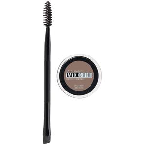 Maybelline TattooStudio Brow Pomade Long Lasting, Buildable, Eyebrow Makeup, Soft Brown, 1 Count