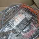 Double Ring Crab Trap - Steel Ring Crab Net, 24" Top, 20" Bottom, 50' Rope, Bait Bag, Clip, Gauge for Dungeness, Rock and Blue Crab, Double Ring Crab Trap Kit