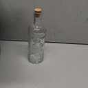 PaperLanternStore.com Mabel Clear Vintage Glass Bottle Glassware Flower Vase (Pack of 6)