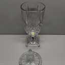 0.8 Gallon Glass Drink Dispenser for Parties 3L Crytal Iced Beverage Dispenser with Spigot Wedding Beverage Server for Party Bar (Floral)