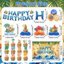 Ocean Princess Birthday Party Supplies Ropical Hawaiian Party Decorations