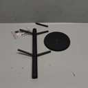 Kitsanery Mug Holder Tree, Coffee Cup Holder, Coffee Mug Tree with 6 Hooks, Home Storage Mug Hooks (Black)