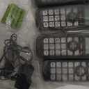 Panasonic Cordless Phone with Advanced Call Block, Link2Cell Bluetooth, One-Ring Scam Alert, and 2-Way Recording, Answering Machine, 4 Handsets - KX-TGF944B (Black)