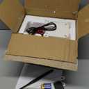 YASONG SLA-800Y Wireless Remote Control Alarm Siren(2km/1.24 mi), LED Strobe Warning Light 120dB Horn Power 15W AC110V for Loss Prevetion, Warehouse, Factories