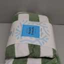 White Classic Beach Towels Oversized Cabana Stripe Cotton Bath Towel Large - Luxury Plush Thick Hotel Swim Pool Towels for Adults Super Absorbent Quick Dry - 35x70 Khaki Green [2 Pack]