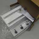 VIS'V Key Holder Wall Mount, Wooden Mail and Key Organizer with Drawer and Shelf, 2 Slots, 6 Hooks, White