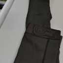 Fleece Lined Tights Women 300G Thick One Line Thermal Winter Warm Translucent Black Sheer size L