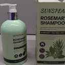 Rosemary Shampoo for Hair Growth: Thickening & Regrowth Shampoo with Tea Tree Oil Mint Biotin for Anti-Hair Loss & Thinning Hair for Women & Men - Strengthening Plant Formula, Sulfate Free