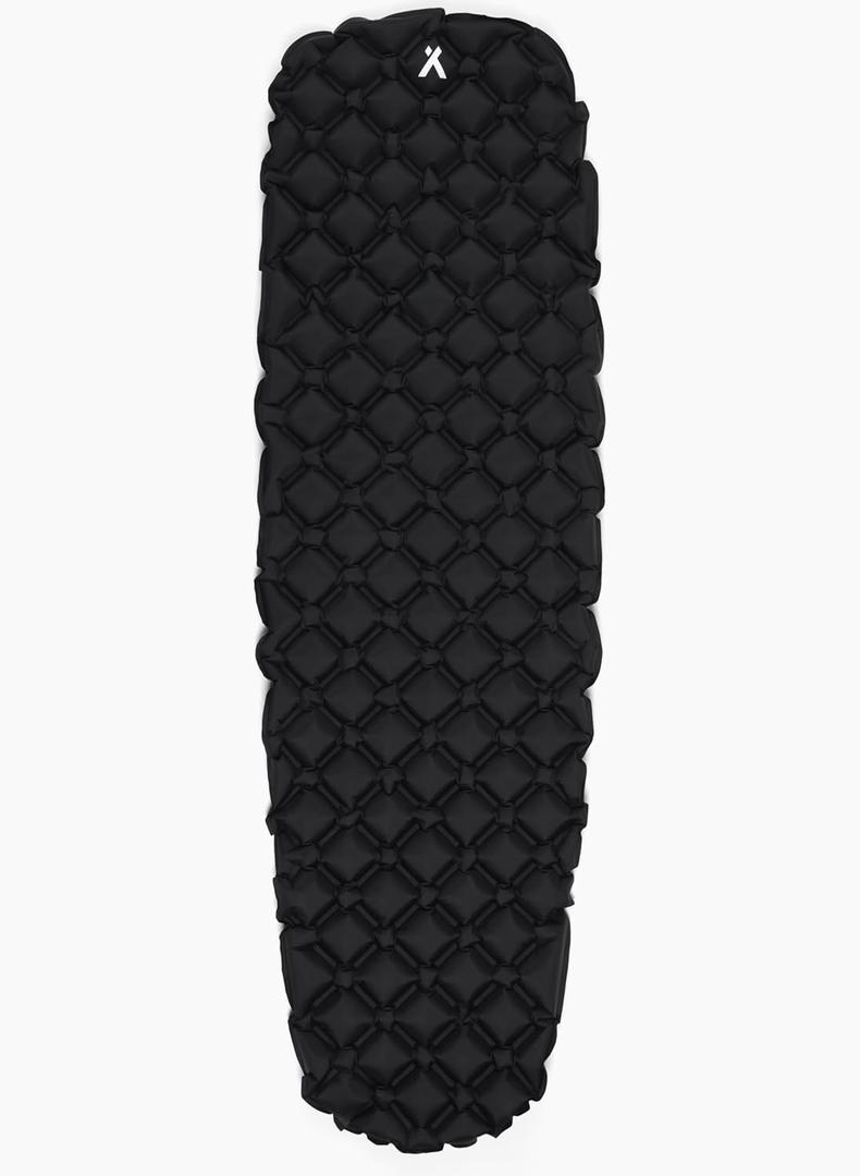 Bear Grylls Inflatable Sleeping Pad for Camping, Lightweight Hiking and Backpacking, Air Bed for Warm and Cold Weather