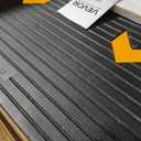 VEVOR 3.5" Rise Threshold Ramp Doorway, Recycled Rubber Power Wheelchair Ramp 3 Feet Long, 33069Lbs Load Capacity, Non-Slip Surface Rubber Solid Threshold Ramp for Wheelchair and Scooter