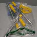 Commercial Mop with Extra Head Replacement, 63Inch Handle Heavy Duty Industrial Mop Looped-End String Wet Mops for Floor Cleaning for Warehouse, Workshop, Garage, Office, Home (2 Mops Head)