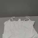 SUUKSESS Women Sexy Square Neck Thong Bodysuit Backless Cami Bodysuit Top M