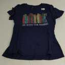 GILDAN Blue T-shirt, M Size