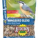 Audubon Park Songbird Blend Wild Bird Food, Bird Food for Outside Feeders, 14-Pound Bag