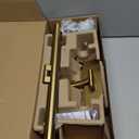 Wireless Picture Lights for Wall Rechargeable, Battery Operated Art Light for Paintings, 3CCT Dimmable, 15.7" Brass Finish with Remote, Rotatable Gallery Light for Pictures Display