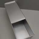 Tiger Crown 2395 Silver 2 Loaf Pan with Lid