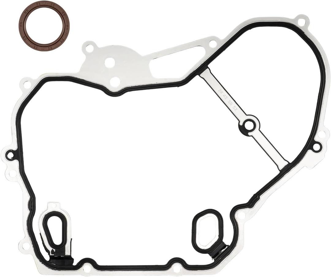 PHILTOP TCS46079 Timing Cover Gasket Set Fit for Chevy Equinox Malibu Cobalt HHR Captiva Sport, GMC Terrain, Buick Verano Regal LaCrosse, Pontiac G6 G5 Solstice, Saturn Ion Aura Sky Vue 2.0L 2.2L 2.4L
