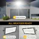 XYCN 600W LED Stadium Flood Lights Outdoor(3050W Equivalent),67500LM Super Bright LED Arena Lights,100-277V IP66 Waterproof 5000K Daylight White Commercial Lighting for Sports Fields and Counts