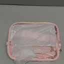 Busiuw Clear Bag for Stadium Events - Stadium Approved Small Mini Clear Purse, Men's Shoulder Bag for Sports Concerts