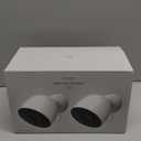 Google Nest Cam Outdoor (Wired, 2nd Gen) - 2 Pack - Security Camera with 2K Video and Gemini, Night Vision, 2-Way Audio - Works with Google Home - 2025 Model - Snow