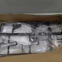 Vacuum Stand for Dyson V6, V7, V8, V10, V11, V12, V15 Cordless Cleaners - Heavy Base Metal Bracket Holder with Trigger Lock, On/Off Control Clamp, Accessory & Attachment Storage