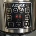 AROMA Digital Rice Cooker, 4-Cup (Uncooked) / 8-Cup (Cooked), Steamer, Grain Cooker, Multicooker, 2 Qt, Stainless Steel Exterior, ARC-914SBD