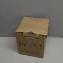 Brightever 50FT Outdoor String Lights with Remote, LED String Lights for Outside with 16 Shatterproof ST38 Vintage Edison Bulbs, 3 Modes 2 Timer Dimmable Outside Lighting for Patio, Gazebo, Deck, Yard (50FT-Warm White, Black)