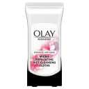 Olay Makeup Remover Wipes, Regenerist MicroExfoliating Wet Cleansing Cloths, Facial Cleanser for Women Exfoliates, Refreshes, Smooths Texture, Travel Approved, 30 ct
