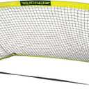 Franklin Sports Blackhawk Backyard Soccer Goal - Portable Pop Up Soccer Nets - Youth + Adult Folding Indoor + Outdoor Goals - Multiple Sizes + Colors - Perfect for Games + Practice (Optic Yellow)