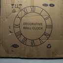 LEIKE Large Wall Clock 30'' Lighted Rustic Wood Clock with Remote Timer, Silent Battery Operated Modern Oversized Wall Clock for Living Room, Bedroom, Farmhouse, Home Decor, Large Number Display