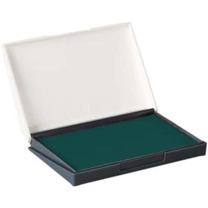 Premium Quality Felt Rubber Stamp Ink Pad, Medium 2-3/4" x 4-3/8", Durable Lightweight (Green)