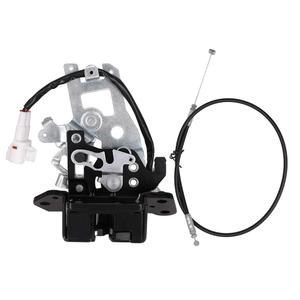 Liftgate Lock Actuator Trunk Latch for 2001-2007 Toyota Sequoia 4.7L Tailgate Hatch Latch Lock Replace 931-861, 64680-0C010, 69301-0C010 Rear Back Door Lock Actuator Assembly with Cable