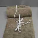 Sunbeam Premium King Size Heating Pad with Compact Storage - Moist Integrated Heating Pad for Pain Relief, 4 Heat Settings, 2 Hour Auto-Off, Beige, 12 x 24-inch