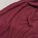 Bettysays Cardigan for Women 3/4 Sleeves Open Front Spring Summer Lightweight Cute Flowy Skirt Hem Cardigans (X-Large, A-08 Burgundy)