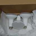 PHILIPS LED 65W BR30 4-Pack Ultra Definition (2200K) 650 Lumen (7.5W = 65W) Dimmable Frosted Flicker-Free Light Bulbs (Soft White (2700k))