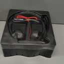 Wireless Headset with AI Noise Cancelling Microphone Bluetooth Headset - Bluetooth V5.2 Headphones with USB Dongle, Charging Base & Mic Mute for Computer/Laptop/PC/iPhone/Android/Cell Phones (Black)