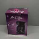 Mr. Coffee 12-Cup Switch Coffee Maker Black: Electric Drip Coffee Machine, 60 oz Capacity, Dishwasher-Safe Parts