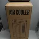 Portable Air Conditioners, 3-in-1 AC Cooling Fan 3 modes 3-Speed with Remote Control & 4 Ice Boxes, Evaporative Air Cooler with 8L Tank 20H Cooling, for Home, Bedroom, Kitchen (White)