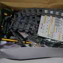 Military Train Building Kit, Compatible with Lego Militarys Army Train Building Block with Lights, Missiles, Trucks and Train Tracks, Gift for Military Lovers, Teens and Adults (1174 Pieces)