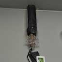 Lejorain Golf Large Inverted Umbrella - Black Big Windproof Heavy Duty Upside Down 54in Compact Car Automatic Folding Reflective Umbrella