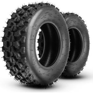 PHILTOP 21x7-10 ATV UTV Tires, 4-Ply Super Mud 21x7-10 ATV All-Terrain Tires for Riding Mowers, Golf Carts, Off-Road,2 Pcs,Tubeless (Z-116)