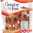 Good'N'Fun Triple Flavored Rawhide Kabobs For Dogs, 4-Ounce Best By: 01/07/26