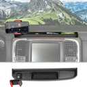 RT-TCZ Dash Mount Holder Cell Phone Holder with Storage Box Kit Bracket Center Console Interior Accessories for Dodge RAM 2012-2017