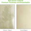 B Sepor Strong Plant Thickened Drawstring Bag Freeze Protection Covers Large Winter Shelter to Block Cold Air and Frost, Beige Large Pot Plant Bag 180 x 120cm (Surround Bag, L:47x70.5in)